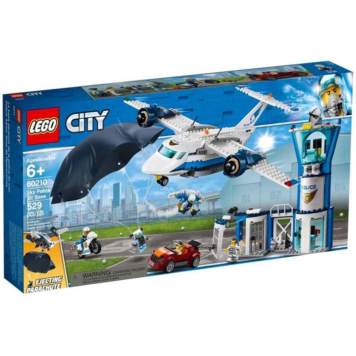 LEGO City 60210 Polizei Fliegerstützpunkt Bild 2