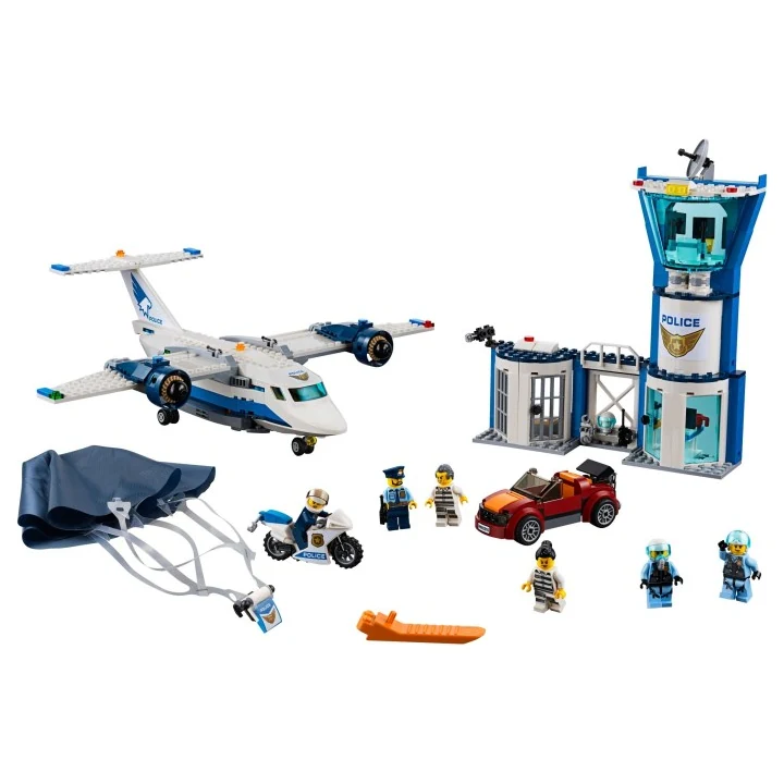 lego city 60210 Polizei Fliegerstützpunkt