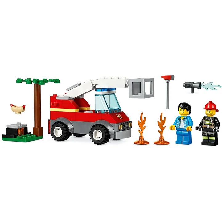 LEGO City 60212 Feuerwehr beim Grillfest Bild 4