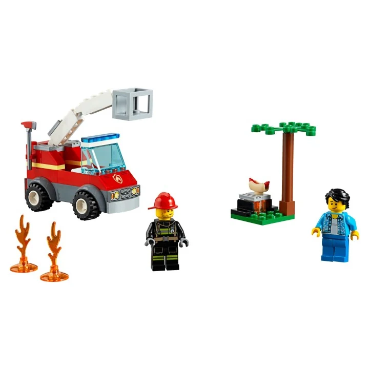 lego city 60212 Feuerwehr beim Grillfest