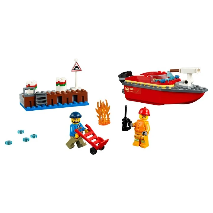 lego city 60213 Feuerwehr am Hafen