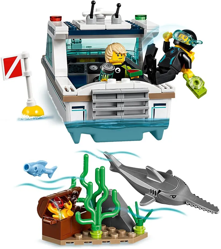 LEGO City 60221 Tauchyacht Bild 5