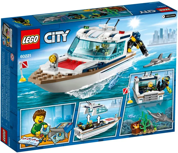 LEGO City 60221 Tauchyacht Bild 6