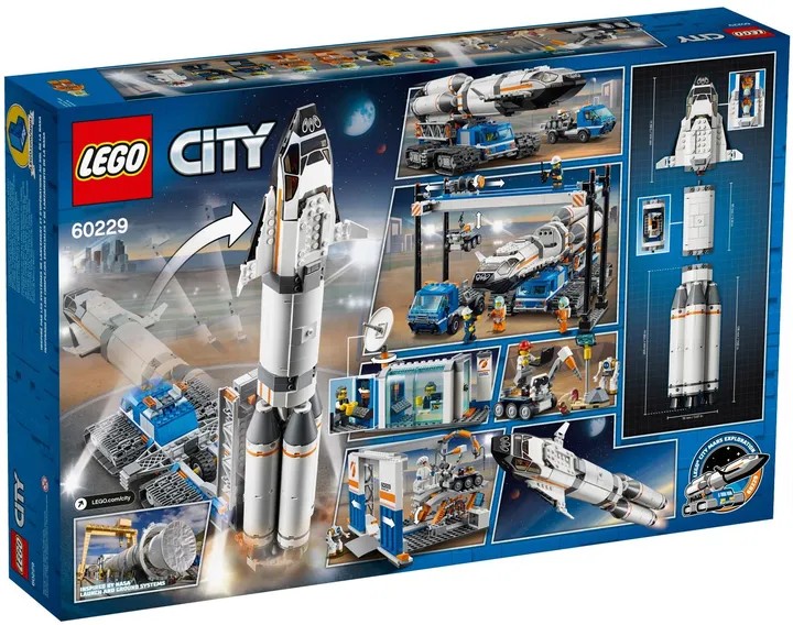 LEGO City 60229 Raketenmontage & Transport Bild 5
