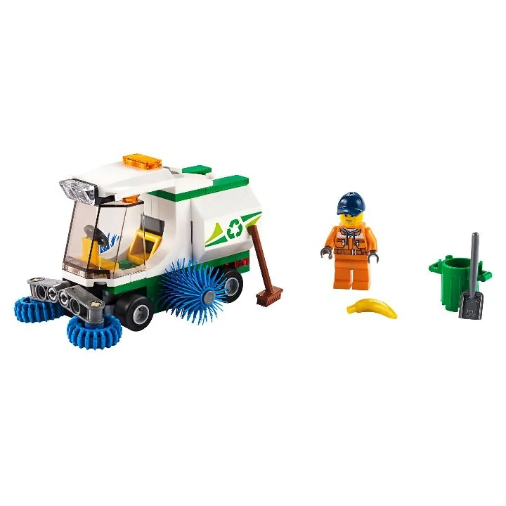 lego city 60249 Straßenkehrmaschine