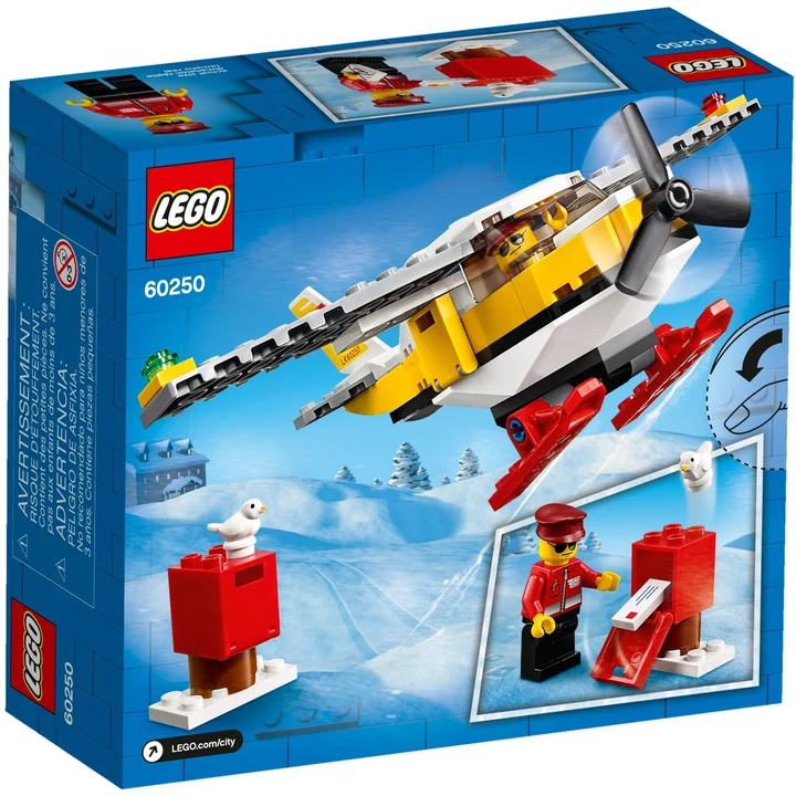 LEGO City 60250 Post-Flugzeug Bild 5
