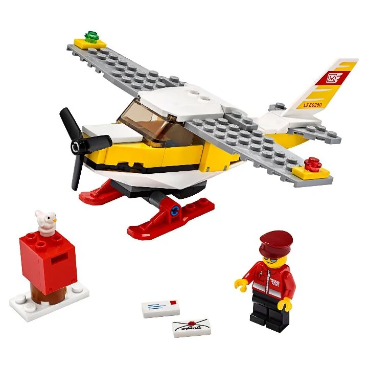 lego city 60250 Post-Flugzeug