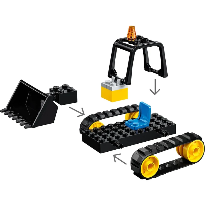LEGO City 60252 Bagger auf der Baustelle Bild 4