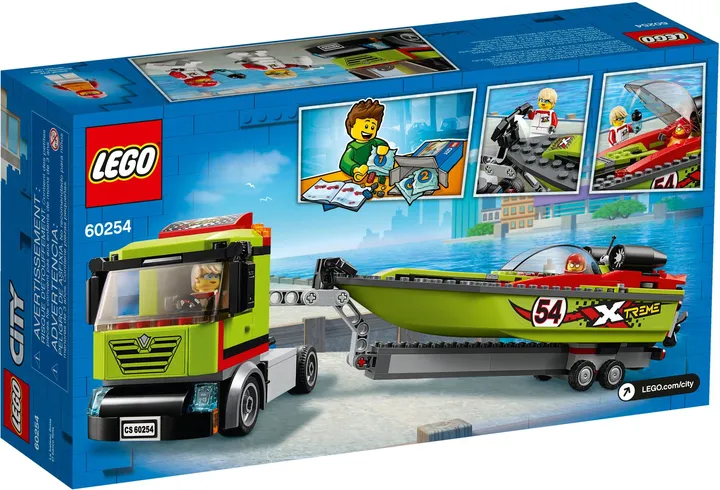 LEGO City 60254 Rennboot-Transporter Bild 5