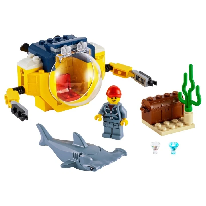 lego city 60263 Mini-U-Boot für Meeresforscher