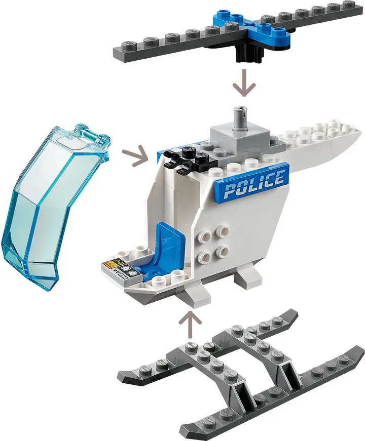 LEGO City 60275 Polizeihubschrauber Bild 6