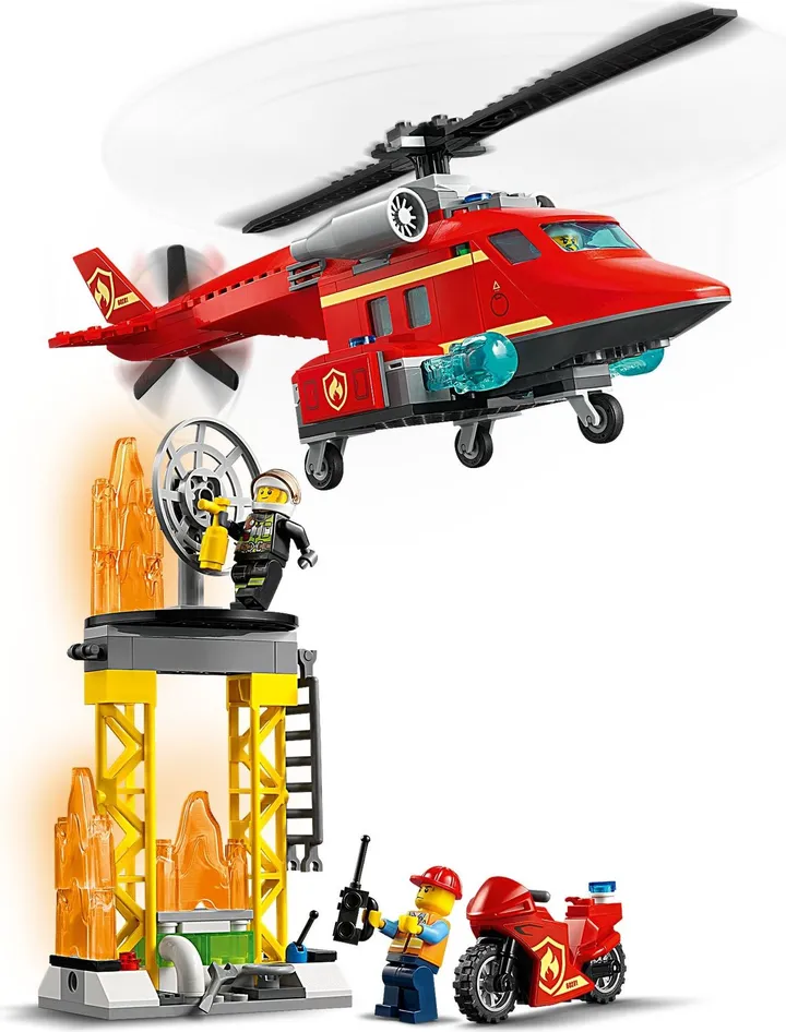 LEGO City 60281 Feuerwehrhubschrauber Bild 6