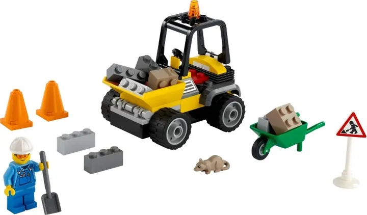 lego city 60284 Baustellen-LKW