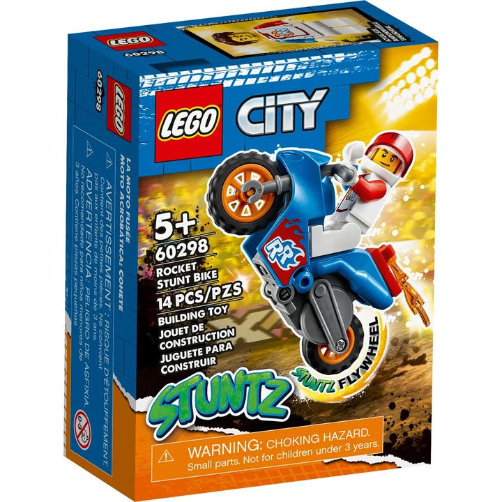 LEGO City 60298 Raketen-Stuntbike Bild 2