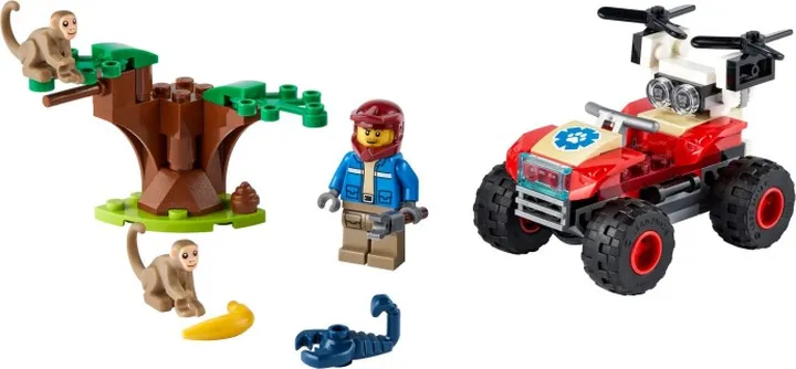 lego city 60300 Tierrettungs-Quad
