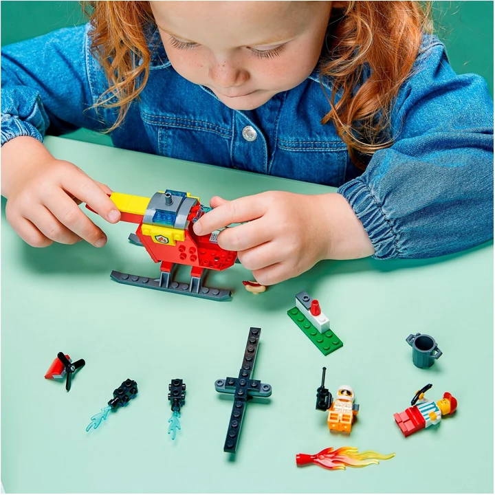 LEGO City 60318 Feuerwehrhubschrauber Bild 5