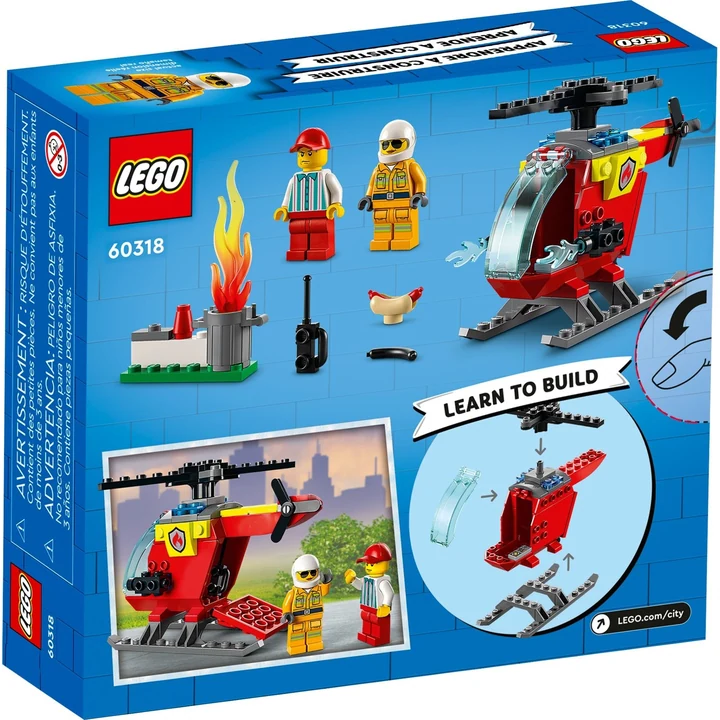 LEGO City 60318 Feuerwehrhubschrauber Bild 6