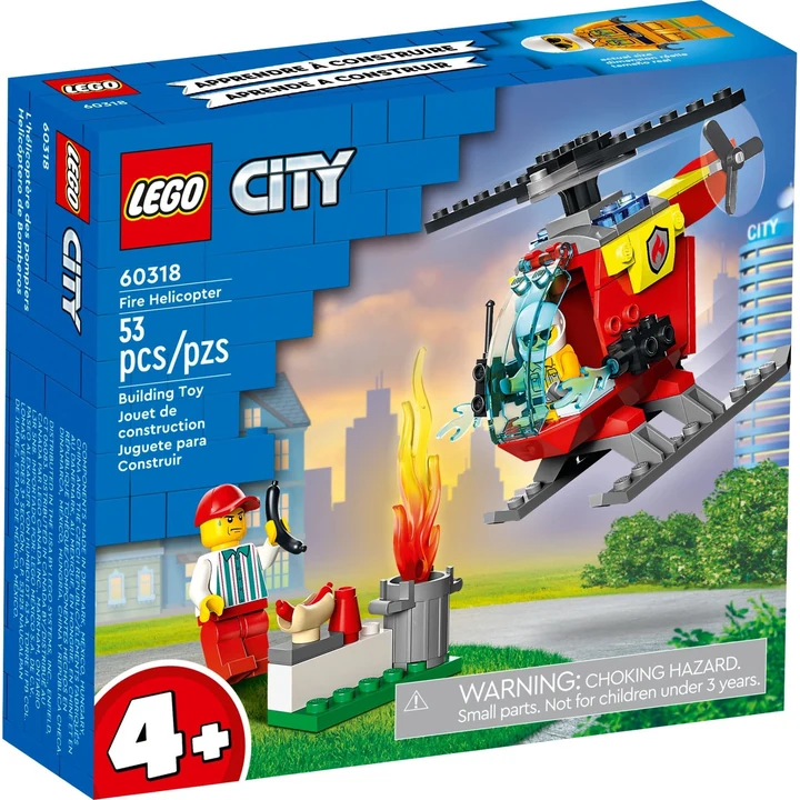 LEGO City 60318 Feuerwehrhubschrauber Bild 7