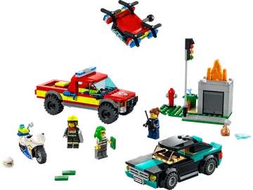 LEGO city 60319 Löscheinsatz und Verfolgungsjagd
