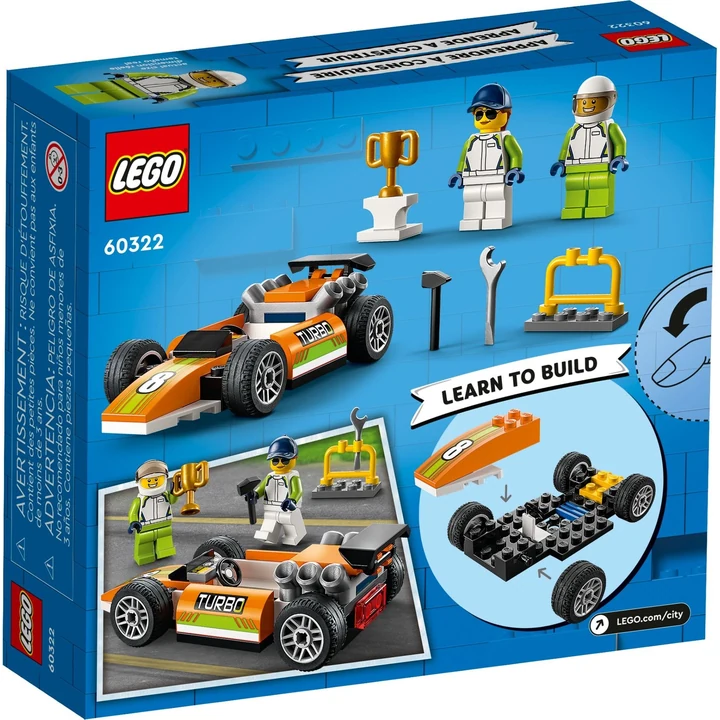 LEGO City 60322 Rennauto Bild 4