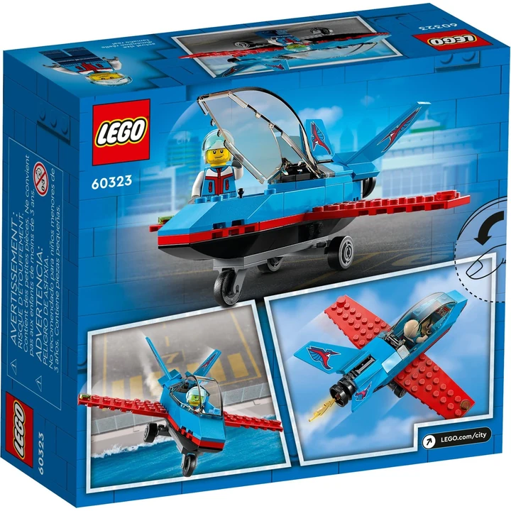 LEGO City 60323 Stuntflugzeug Bild 4