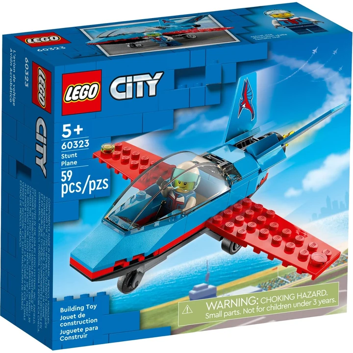 LEGO City 60323 Stuntflugzeug Bild 5