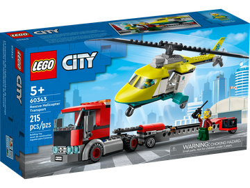 Lego Hubschrauber Transporter
