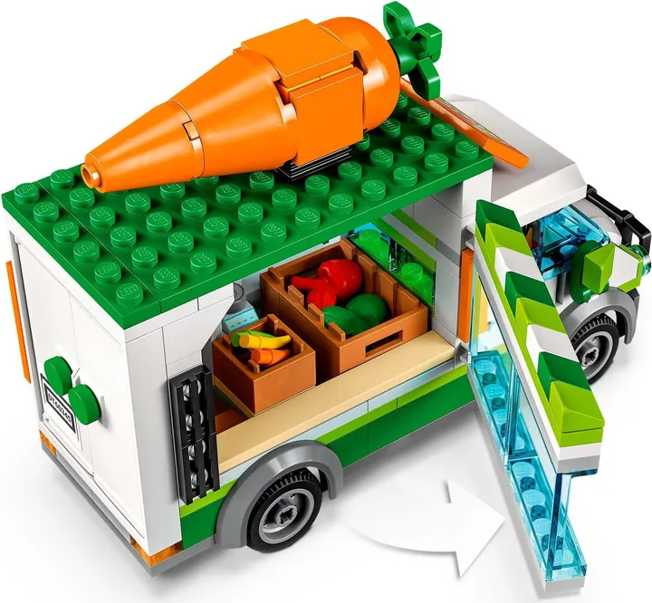 LEGO City 60345 Gemüse-Lieferwagen Bild 6