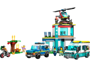 LEGO city 60371 Hauptquartier der Rettungsfahrzeuge
