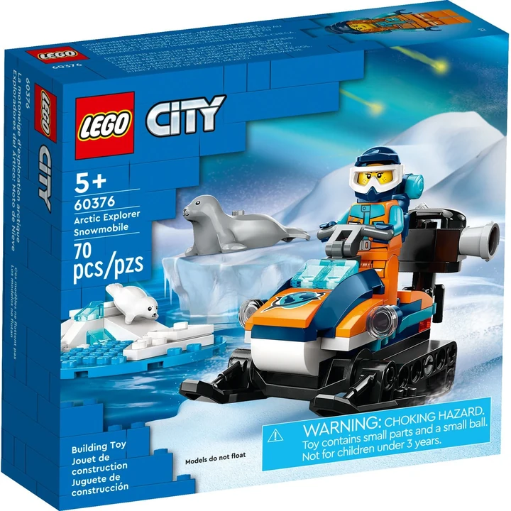 LEGO City 60376 Arktis-Schneemobil Bild 2