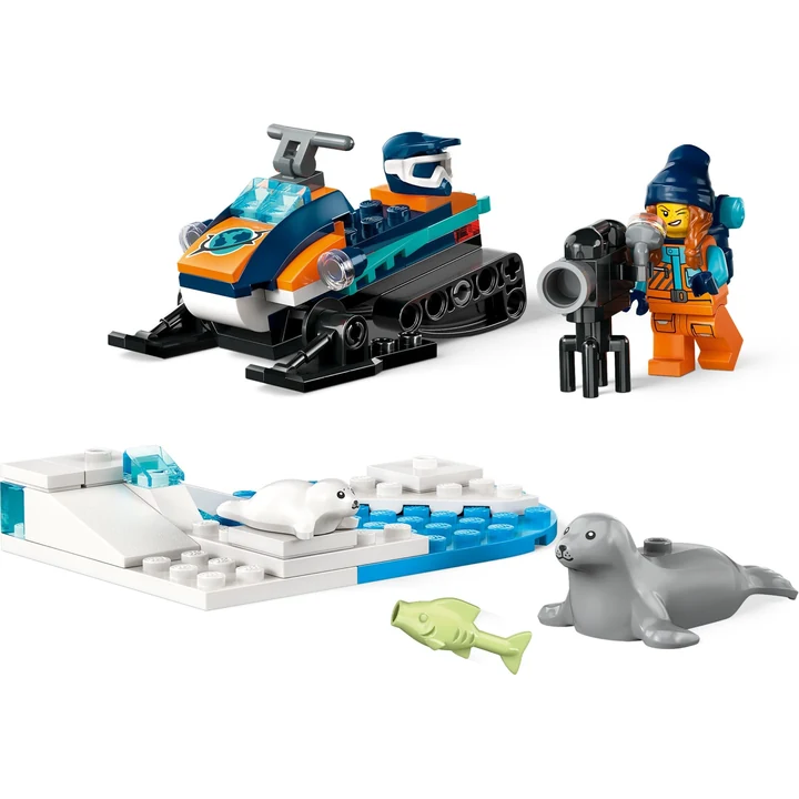 LEGO City 60376 Arktis-Schneemobil Bild 3