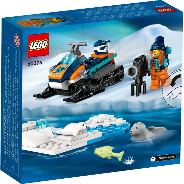LEGO City 60376 Arktis-Schneemobil Bild 4
