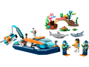 LEGO city 60377 Meeresforscher-Boot
