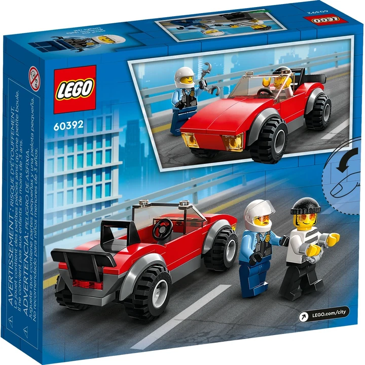 LEGO City 60392 Verfolgungsjagd mit dem Polizeimotorrad Bild 6