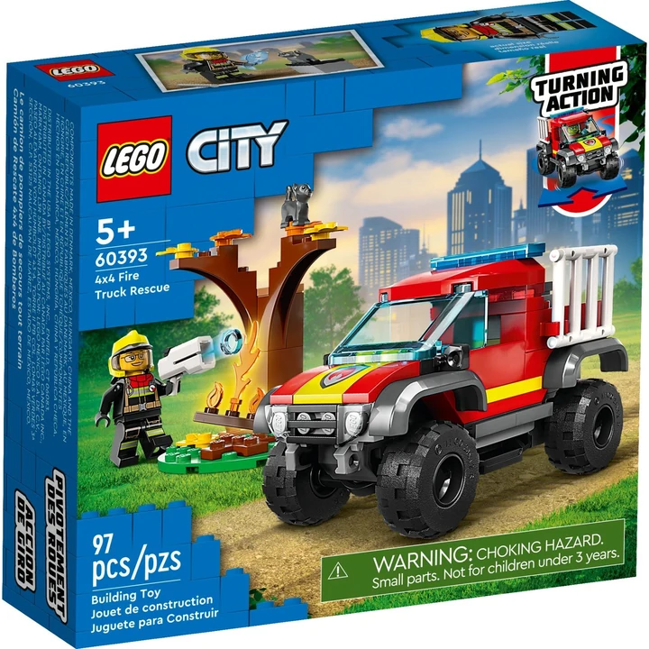 LEGO City 60393 Feuerwehr-Pickup Bild 2
