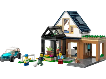 LEGO city 60398 Familienhaus mit Elektroauto
