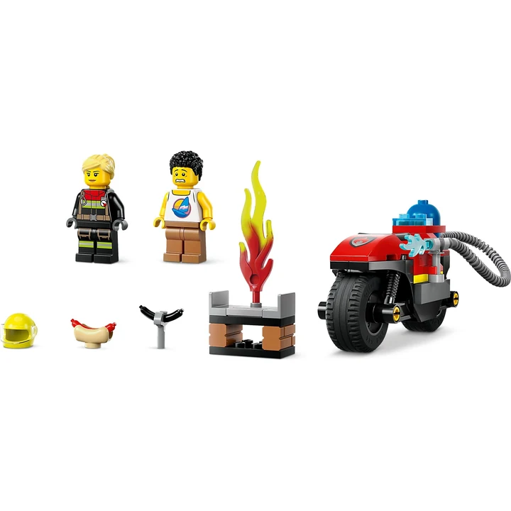 LEGO City 60410 Feuerwehrmotorrad Bild 3