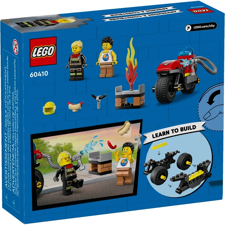 LEGO City 60410 Feuerwehrmotorrad Bild 5