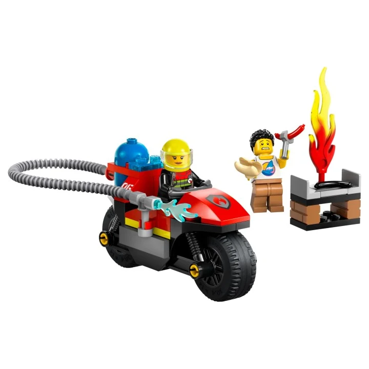 lego city 60410 Feuerwehrmotorrad