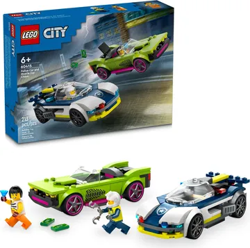 LEGO city 60415 Verfolgungsjagd mit Polizeiauto und Muscle Car
