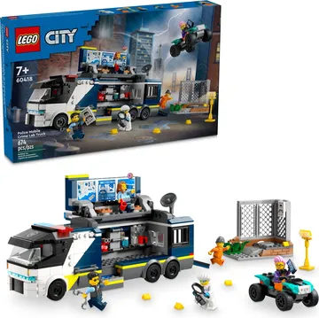 LEGO city 60418 Polizeitruck mit Labor
