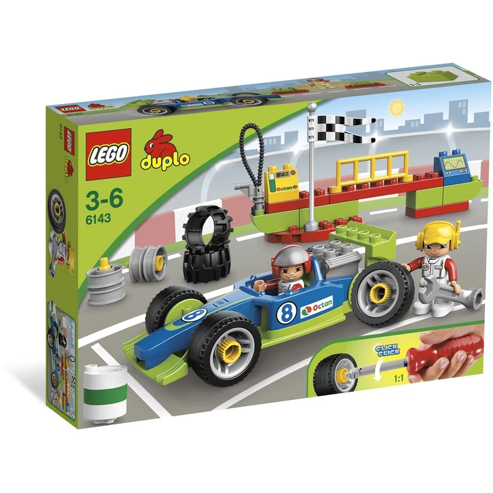 LEGO Duplo 6143 Rennfahrzeug Bild 2