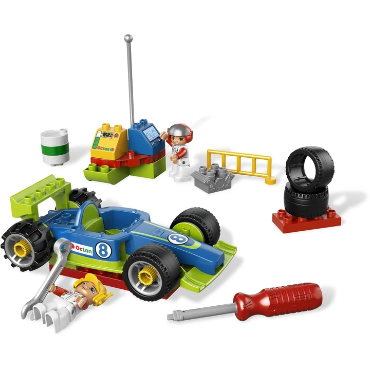 LEGO Duplo 6143 Rennfahrzeug Bild 3