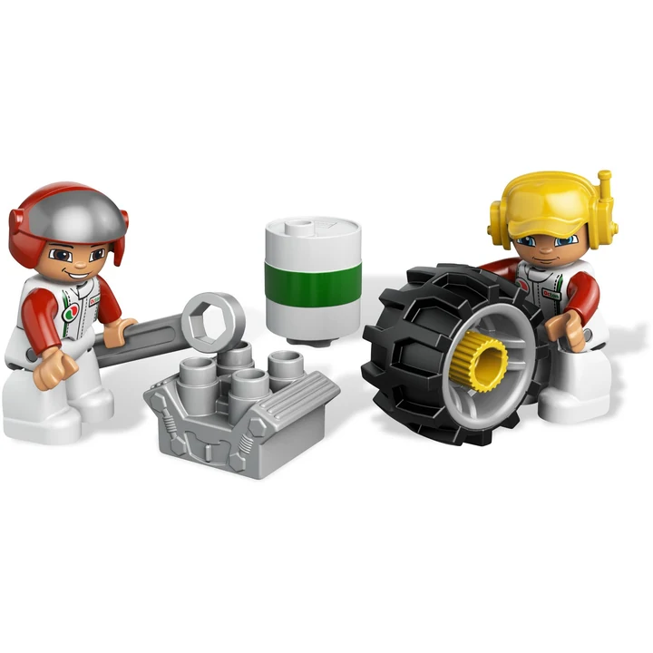 LEGO Duplo 6143 Rennfahrzeug Bild 4