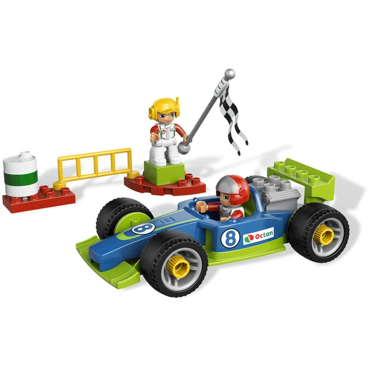 LEGO Duplo 6143 Rennfahrzeug Bild 5
