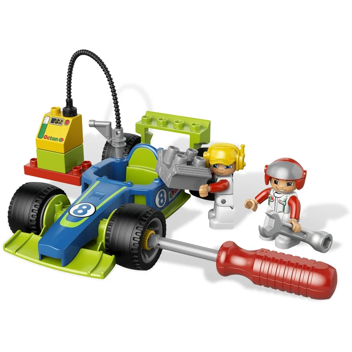 LEGO Duplo 6143 Rennfahrzeug Bild 6