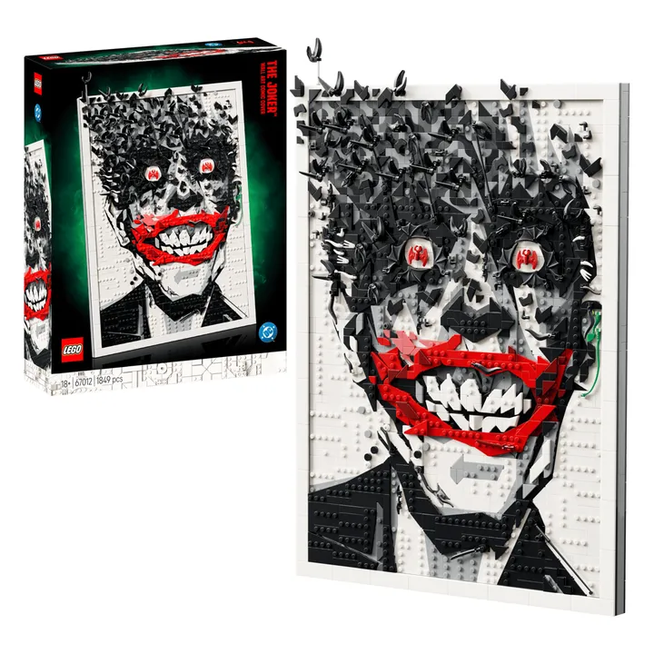LEGO Dc 67012 Joker Wall Art Comic Cover Bild 2