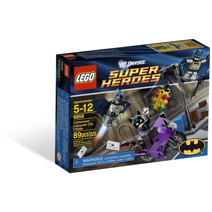 LEGO Super Heroes  6858 Catwoman Catcycle Stadtverfolgung Bild 2