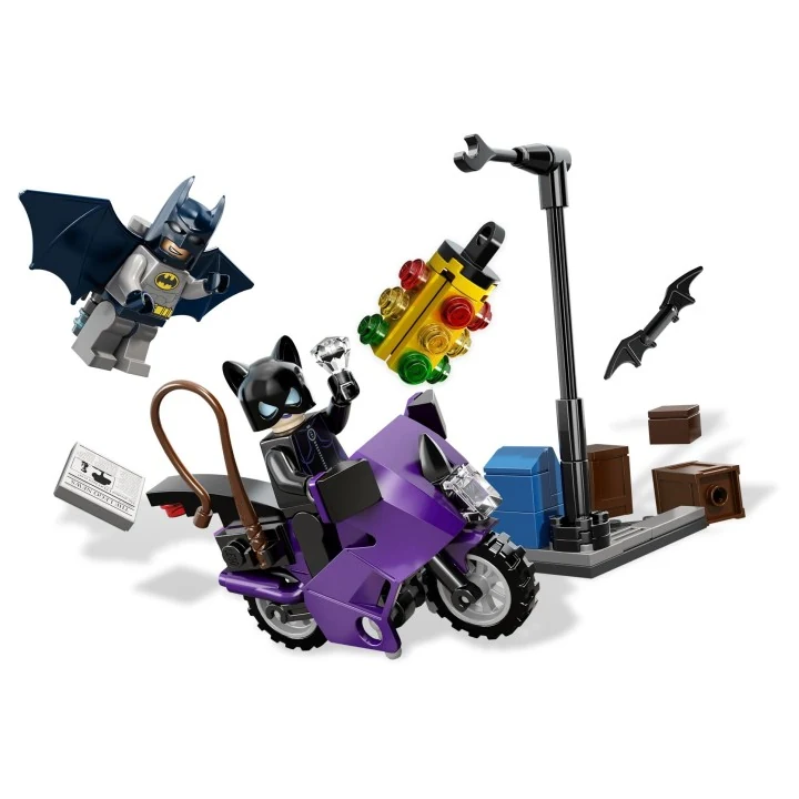 lego super heroes  6858 Catwoman Catcycle Stadtverfolgung