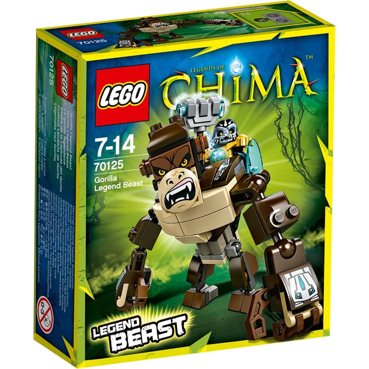 LEGO Legends Of Chima 70125 Gorilla Legend-Beast Bild 2
